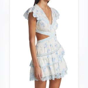 Loveshackfancy Audrina cut out dress- large, new without tags
